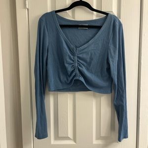 Urban Outfitters Long Sleeve Crop Top